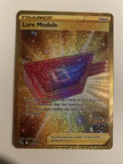 Pokemon Go Gold Secret Rare Lure Module 088/078 TCG - Image 1