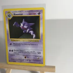 Pokemon TCG Haunter Base Set 29/102 Regular Shadowless Uncommon - Image 2