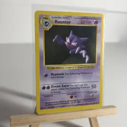 Pokemon TCG Haunter Base Set 29/102 Regular Shadowless Uncommon - Image 3