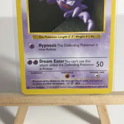 Pokemon TCG Haunter Base Set 29/102 Regular Shadowless Uncommon - Image 5