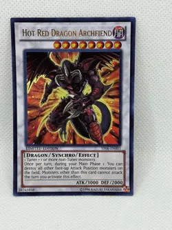 Yugioh! Hot Red Dragon Archfiend - Limited Edition - Ultra Rare - YF06-EN001 NM - Image 1