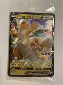 Pokemon - Dragonite V SWSH235 & VSTAR SWSH236 - Pokemon Go - Sealed Promo - Image 1