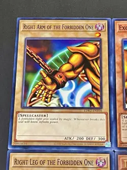Exodia Full 5 Piece Set + Incarnate + Obliterate!!! + Blaze + Rage | YuGiOh! - Image 2