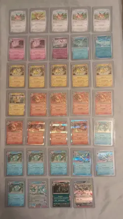Pokemon Ultimate Eevee Evolution 34 Card Lot Cosmos Promo Ex Umbreon Vaporeon NM - Image 1