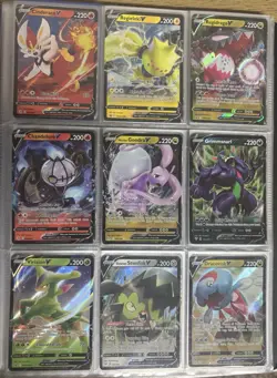 Pokemon Binder Full Of EX, V, And Vstar Cards From The Past Few Years - W/binder - Image 3