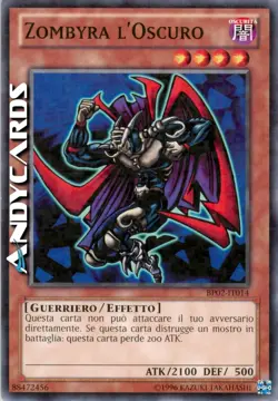 ZOMBYRA L'OSCURO • (Zombyra The Dark) • Mosaico • BP02 IT014 • Unl • Yugioh! - Image 1