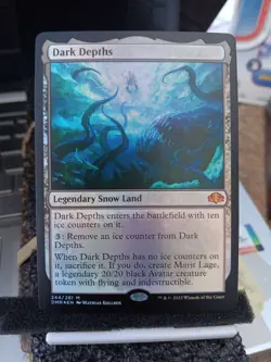 Dark Depths 144 Foil Dominaria Remastered Magic The Gathering Card - Image 1