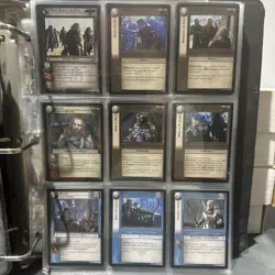 Lord of the Rings TCG LOTR Battle of Helm's Deep Complete 128-Card Set NM - Image 1