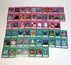 LOT of 56 Yu-Gi-Oh Cards 1996 - TRAP & SPELL ONLY - 1st Editions, Holos, Rares - Image 1