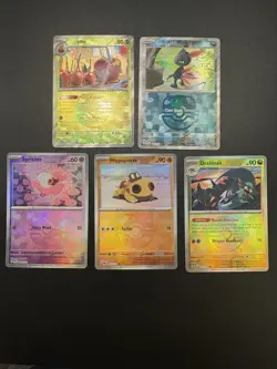 Prismatic Evolutions Master Ball Lot of 5 Cards - Pokemon TCG - Image 1