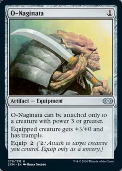O-Naginata -Foil Near Mint MTG Double Masters - Image 1