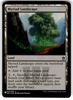 Myriad Landscape MTG The List Uncommon Foil NM x1 - Magic Card - Image 1
