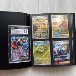 Pokemon Binder Collection Of 120+ Vintage And Modern Cards&Vintage Deoxys Slab - Image 1