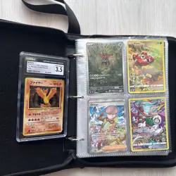 Pokemon Binder Collection Of 120+ Vintage And Modern Cards & Slab Card - Image 1