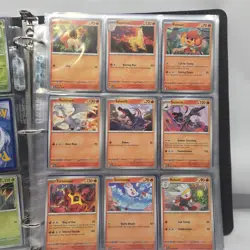 Huge Binder Collection Lot of 142 Pokemon Cards Collection 200 Plus - Image 5