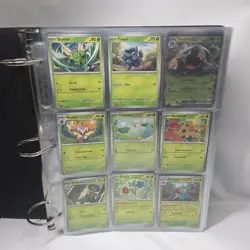 Lot Of Pokemon Cards Scarlet And Violet In Pokemon Binder 150 Plus Cards - Image 3