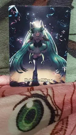 Goddess Story LASER RARE HATSUNE MIKU VOCALOID ANIME WAIFU CARD - Image 3