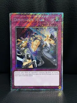 Dimension Wall 1st Edition [NM] - Yu-Gi-Oh! RA04 [Platinum Secret Rare] - Image 1