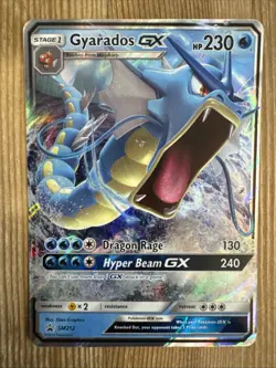 Gyarados GX - SM212 - Pokemon Sun & Moon Promo Ultra Rare Card NM - Image 1