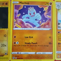 X16 Machop Machoke Machamp Mixed Lot. Pokemon Cards. - Image 3
