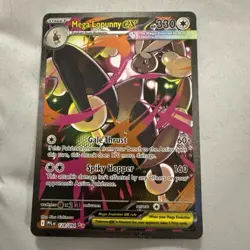 ENGLISH Mega Lopunny EX SIR 128/094 Phantasmal Flames NEAR MINT Pokemon Card - Image 1
