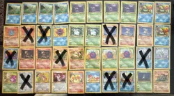 (100) Pokemon Non Holo Card VTG 1ST EDITION 1999 Lot Rare Base Trainers - Image 1