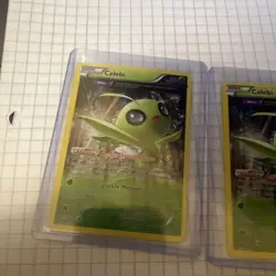 Pokemon TCG Celebi XY Black Star Promos Holo Card XY93 - PACK FRESH NM/M (x2) - Image 1