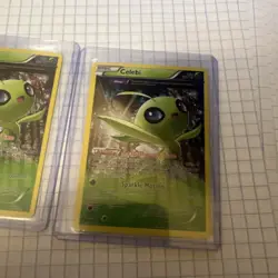 Pokemon TCG Celebi XY Black Star Promos Holo Card XY93 - PACK FRESH NM/M (x2) - Image 2