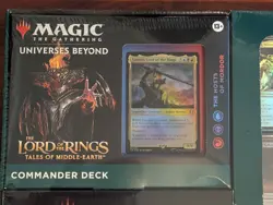 MTG Lord Of The Rings LOTR The Hosts of Mordor DELUXE COMMANDER KIT Magic - Image 2
