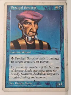 Prodigal Sorcerer - (MP) 5th Edition Core Set - Magic the Gathering MTG - Image 1