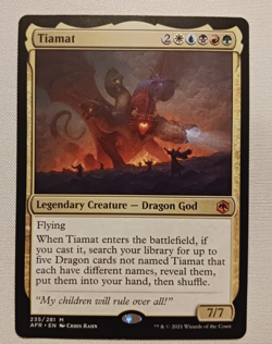 Tiamat - Adventures in the Forgotten Realms - LP - Magic the Gathering - MTG - Image 1