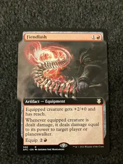 Magic The Gathering MTG - Fiendlash (Extended Art) - AFR - Image 1
