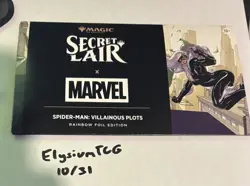 Secret Lair x Marvel's Spider-Man: Villainous Plots Foil Edition MTG - Image 1