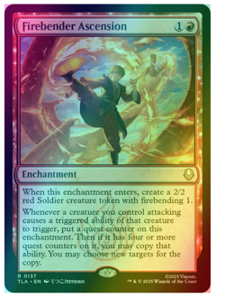 Firebender Ascension - Foil Avatar MTG - Image 1