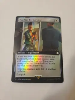 Pre-War Formalwear (Extended Art) Universes Beyond: Fallout Foil - Image 1