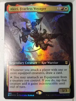 Akiri, Fearless Voyager - Foil Extended Art - Magic the Gathering MTG Nice! - Image 1