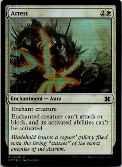 Magic the Gathering Foil Arrest Modern Masters 2015 MTG Free Shipping! - Image 1