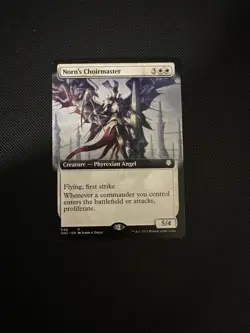 Norn's Choirmaster (Extended Art) Commander: Phyrexia: All Will Be One Regular - Image 1