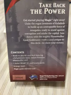 MTG Magic Ajani Valiant Protector Planeswalker Sealed Deck Aether Revolt #1 - Image 3