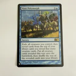 Mass Polymorph 64 - MTG - The List: Magic Core Set 2011 - NM - Image 1