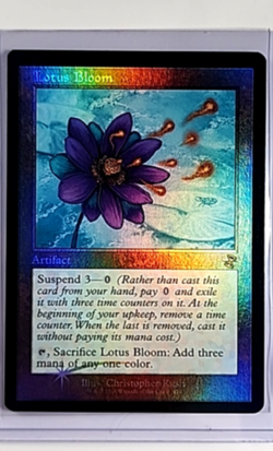 MTG Magic The Gathering TSR Time Spiral Remastered Promo Foil #411 Lotus Bloom - Image 1