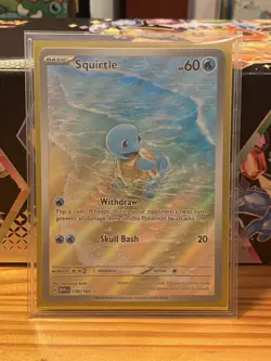 Pokemon Squirtle, Wartortle, and Blastoise Set Scarlet & Violet 151 NM - Image 2