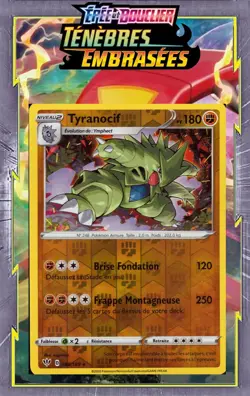 Tyranocif Reverse-EB03:Tenebres Embrasees- 088/189-Carte Pokemon Neuve Francaise - Image 1