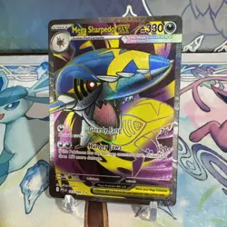 Mega Sharpedo ex Phantasmal Flames 113/094 Full Art Pokemon TCG NM - Image 3