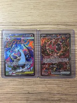 Mega Charizard X EX 023 - Oricorio Ex 024 - Pokemon Phantasmal Flames UPC Promos - Image 1