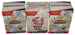 POKEMON TCG: SCARLET & VIOLET 2X PRISMATIC EVOLUTIONS BOOSTER BUNDLES+1X 151... - Image 2
