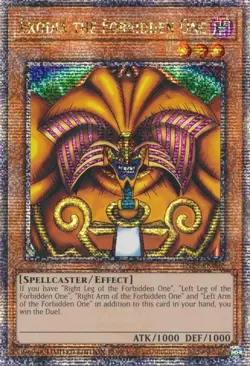 Yu-Gi-Oh! Exodia the Forbidden One TN23-EN002 Quarter Century Rare - Image 1