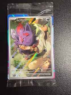 N’s Zorua SVP 189- Pokemon TCG Journey Together Sealed Promo - Image 1
