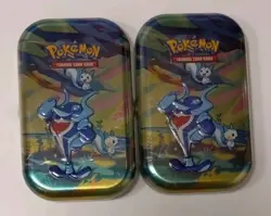 Pokemon TCG Vibrant Paldea Mini Tin Set of 5 + Extra Tin w/ Display Box Sealed - Image 3