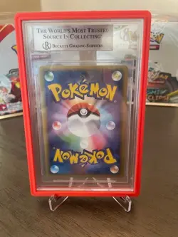 BGS 9 Pokemon Japanese Entei Gold Star Golden Sky Silvery Ocean 019 POP 1 psa - Image 2